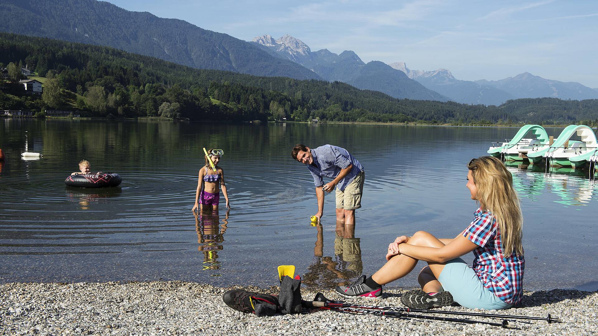 Fischen am Pressegger See