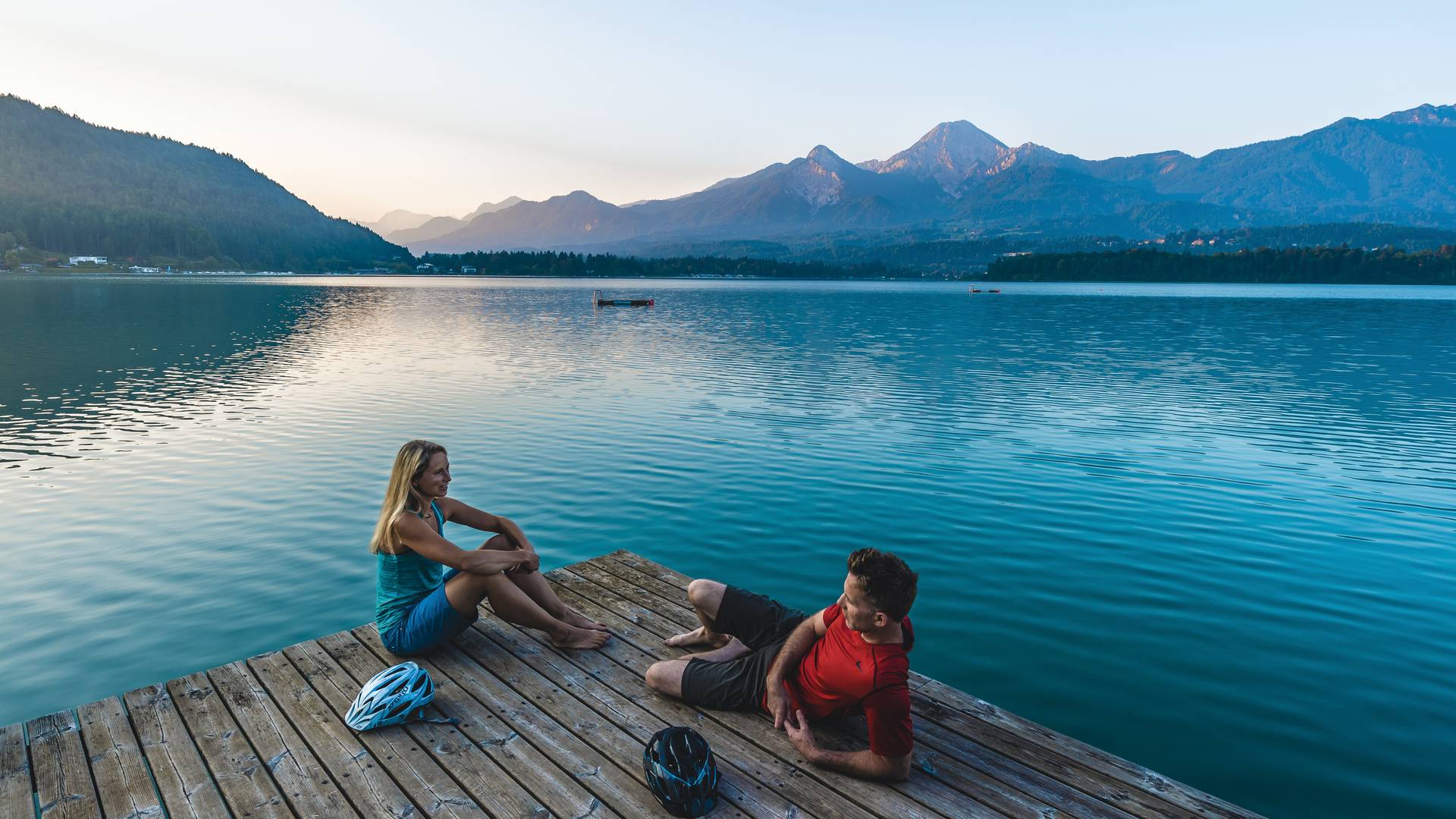 Region Villach, Faaker See, Morgenstimmung