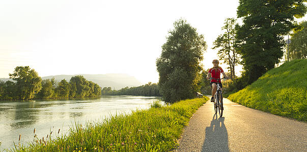 Drauradweg bei Villach