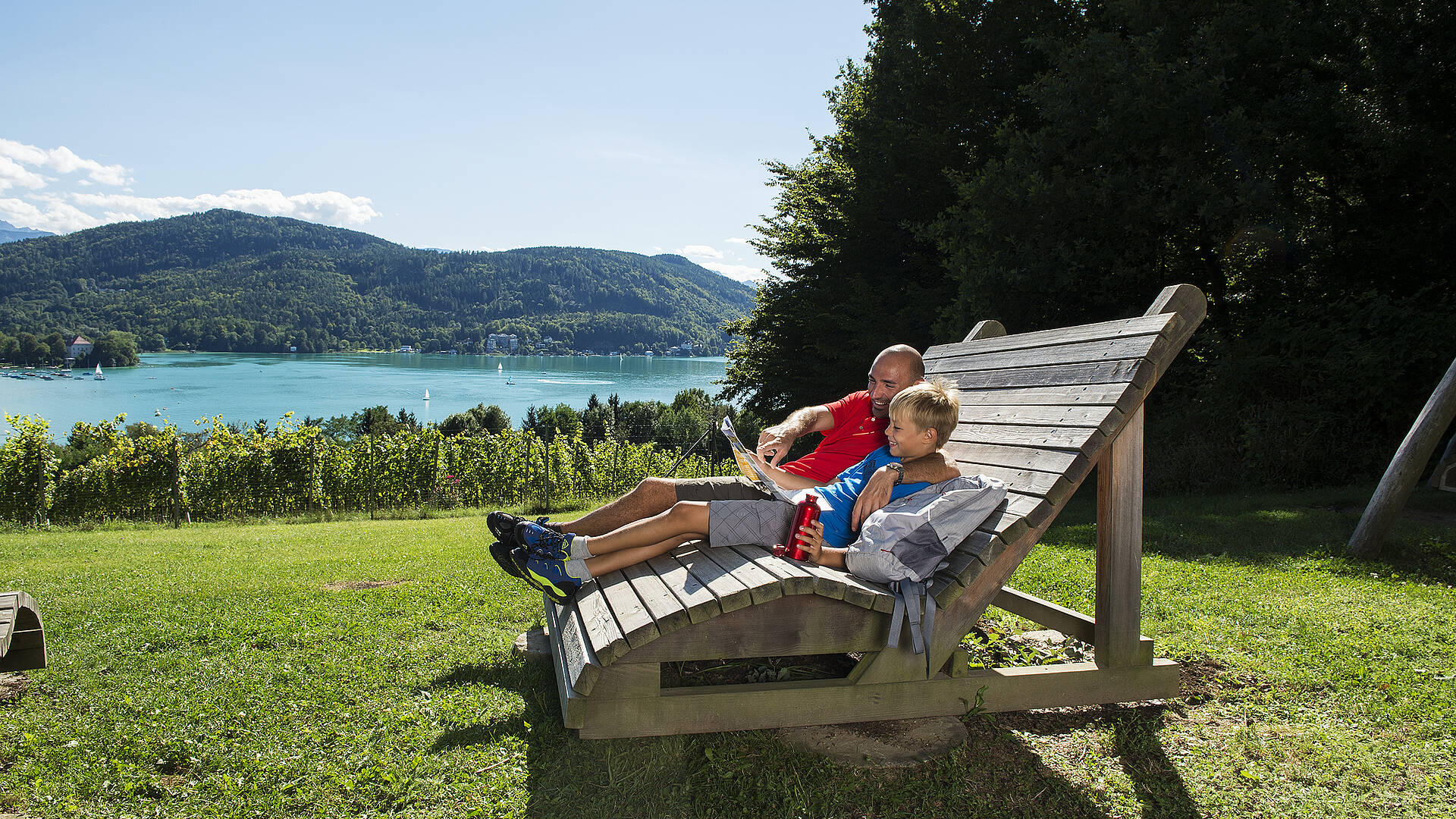 Seenwandern Wörthersee Sommer 2012