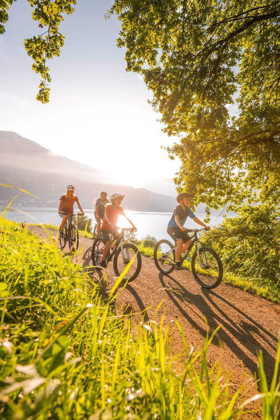 Millstätter See Sommer Radfahren