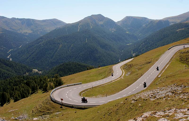 Nockalmstrasse Motorradland 