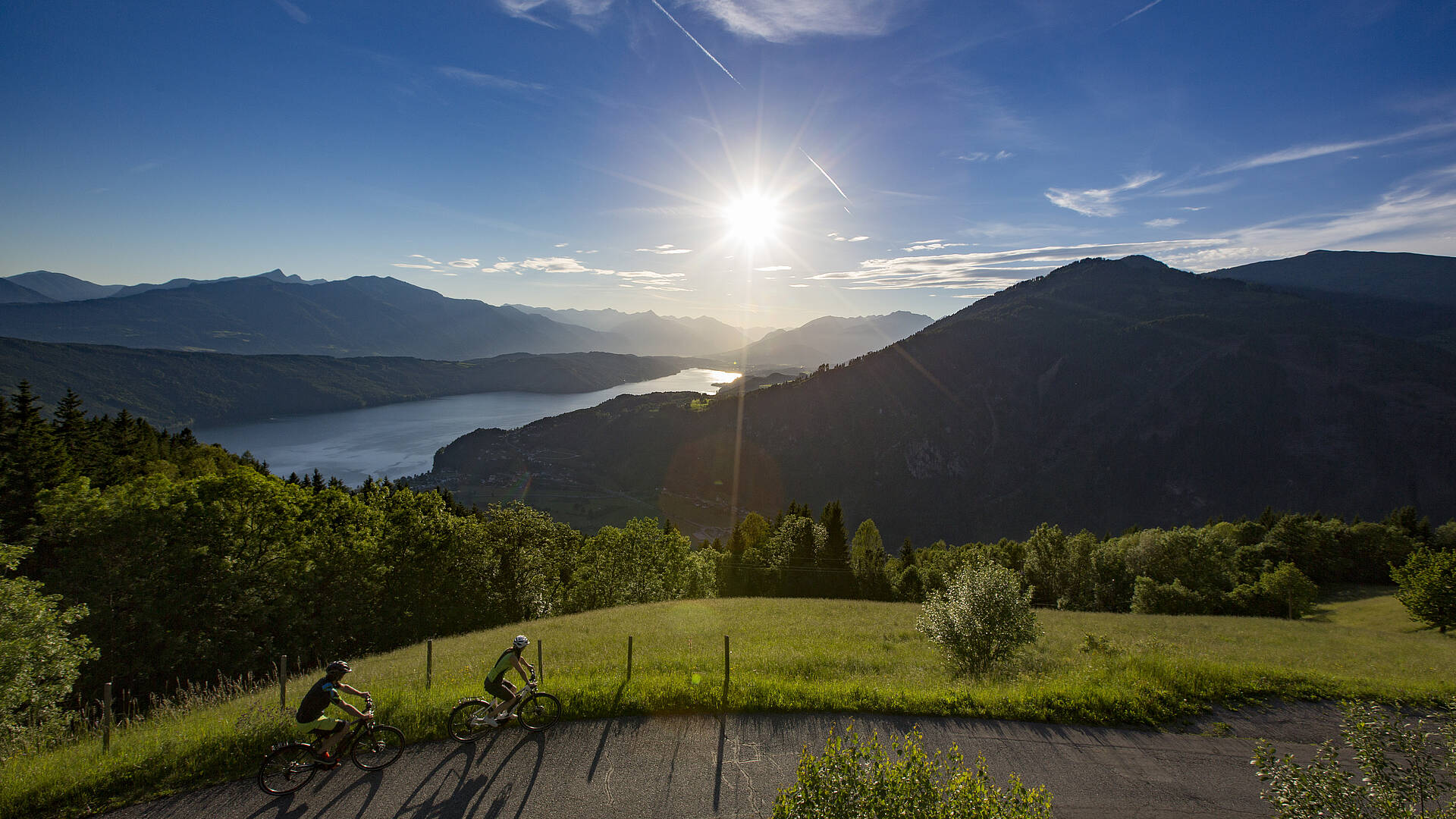 E Bike in der Region Millstaetter See