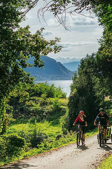 E Bike Ossiacher See Radweg 